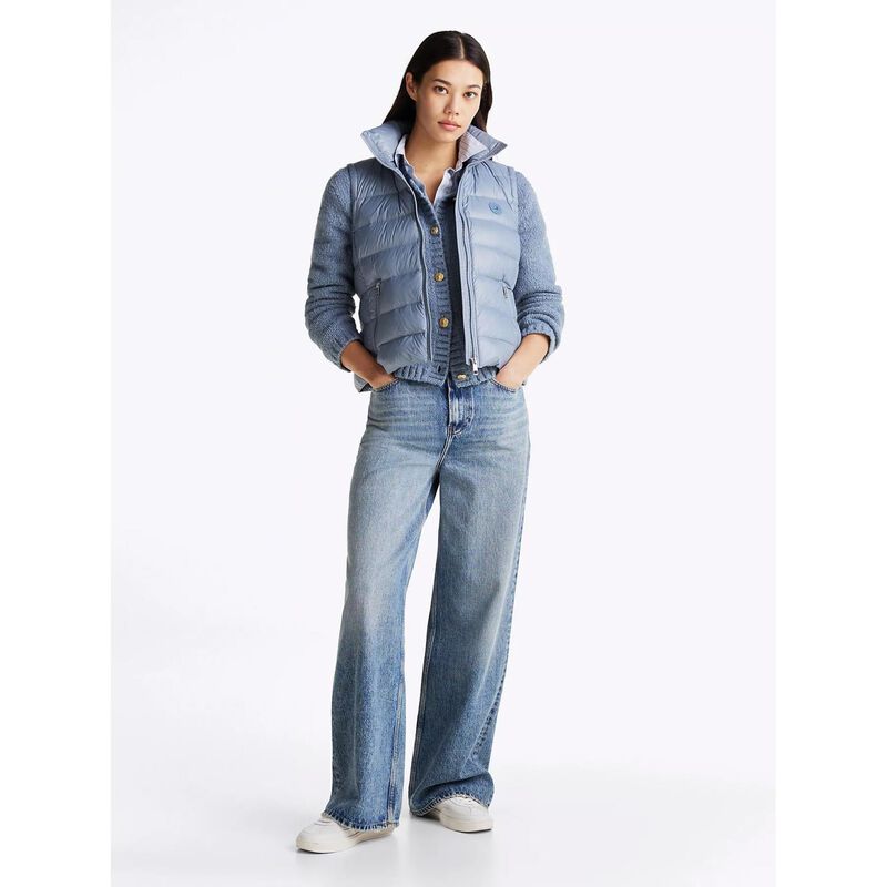 Tommy Hilfiger High-Shine Water Repellent Down Vest image number 3